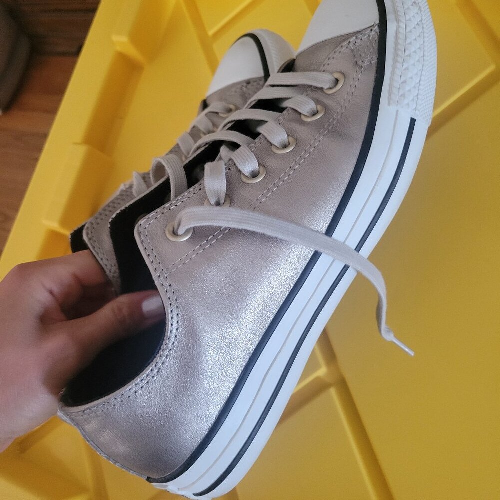 Metallic converse